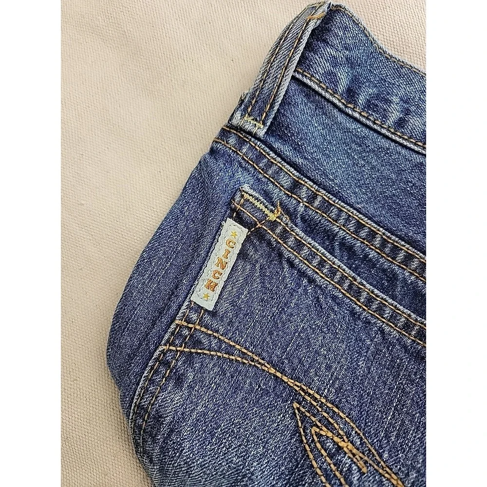 Cinch Jeans Mens 35x30 Blue Medium Wash Straight Leg Western Denim MB93034002